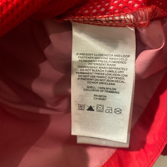 COLUMBIA Kids Rain Jacket Windbreaker Size Medium - Picture 4 of 6